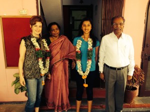 Garlanded with Grace and Victor